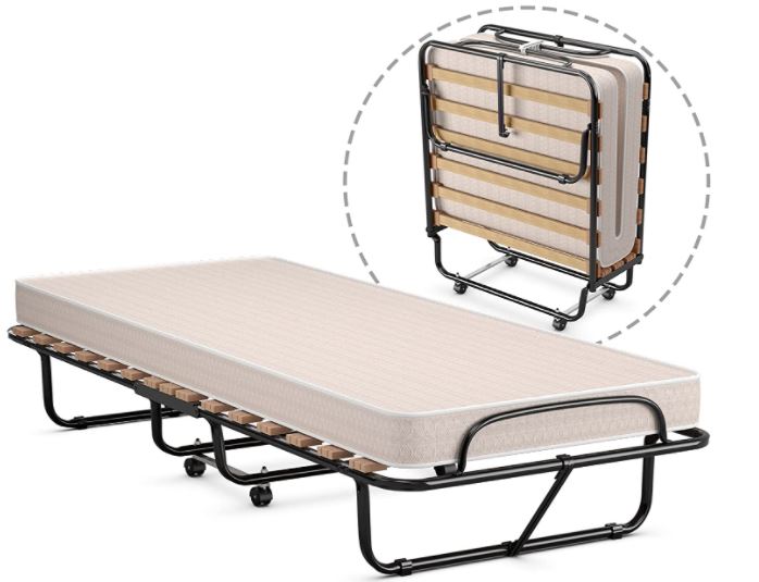 a rollaway bed for guests